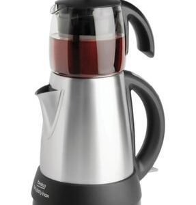 BEKO 2110 IC CAM DEMLİKLİ ÇAYCI İNOX